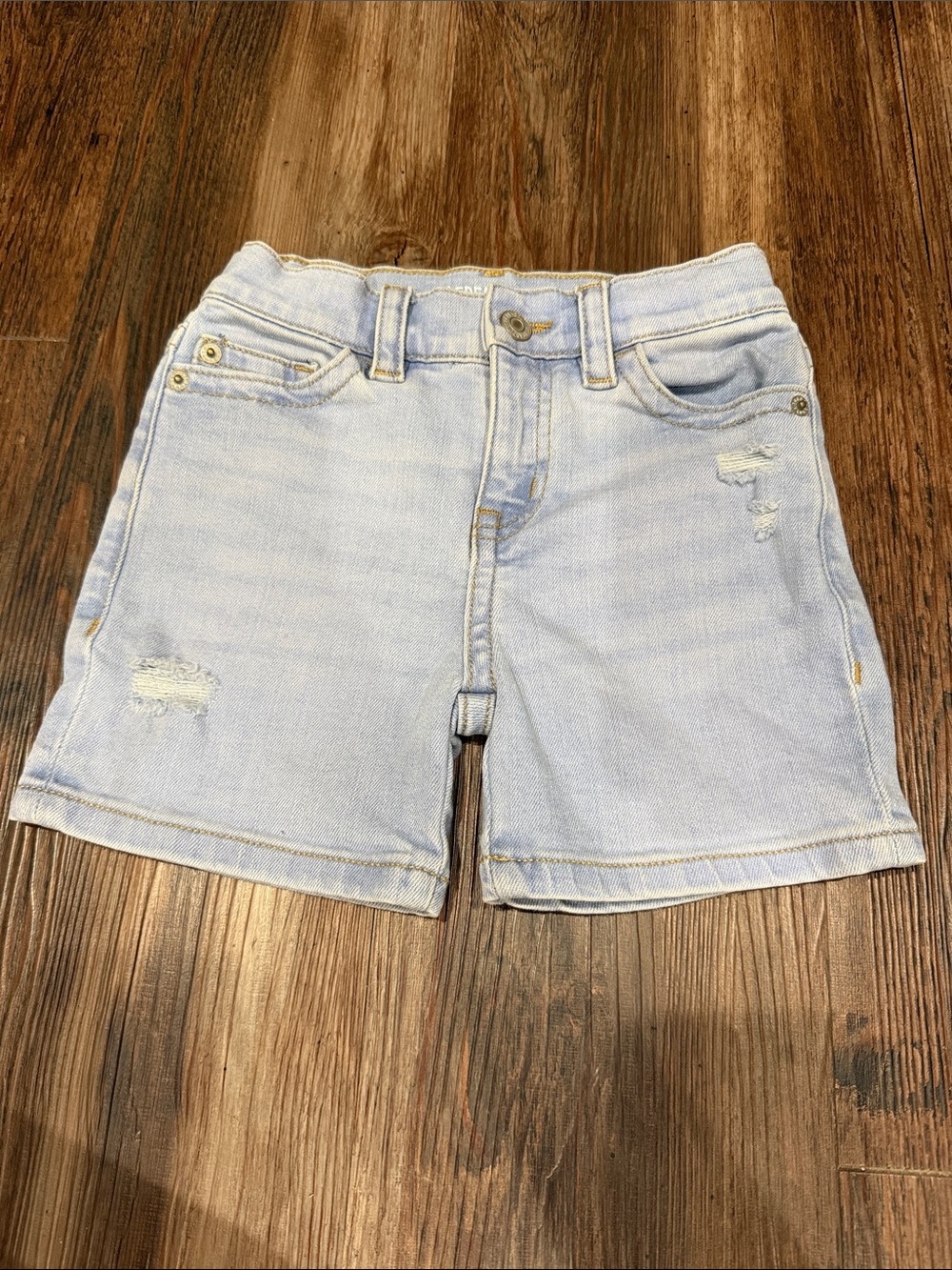 Light Wash Denim Women's Shorts